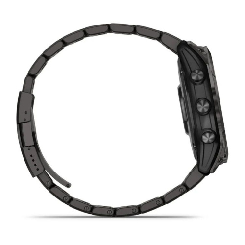 Часы Garmin  Fenix 7X Pro Sapphire Solar Carbon Gray Titanium Band 010-02778-30 фото 5