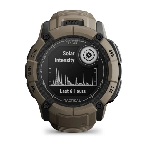 Часы Garmin Instinct 2X Solar Tactical Coyote 010-02805-02 фото 3