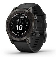  Часы Garmin Fenix 7 Pro – Sapphire Solar Black Band 010-02777-11