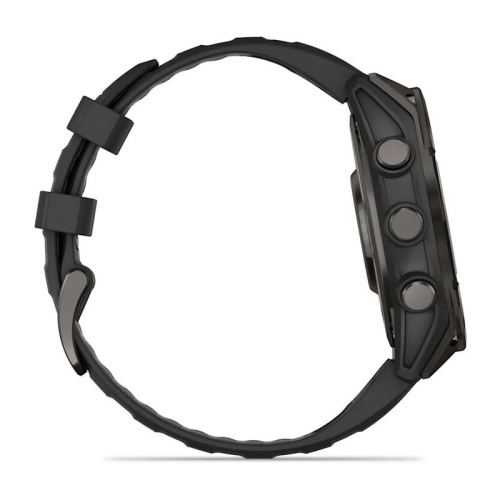 Часы Garmin  Fenix 8 47mm Amoled Sapphire Titanium Carbon Gray 010-02904-21 фото 4
