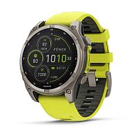  Часы Garmin Fenix 8 47mm Solar Sapphire Titanium Yellow 010-02906-21