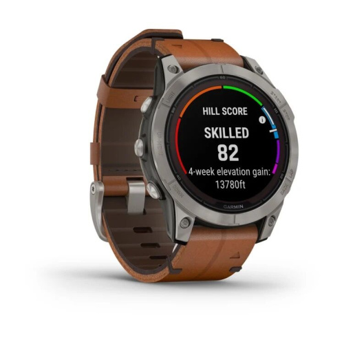 Часы Garmin  Fenix 7 Sapphire Solar Gray Titanium Band 010-02540-39 фото 4