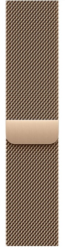 Apple Watch Series 11 46mm GPS + Cellular Titanium Case with Milanese Loop M/L, Gold (MFD84) фото 2