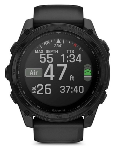Умные часы Garmin Tactix 8 51 mm Solar Sapphire Applied Ballistics Elite Black (010-03407-11) фото 2