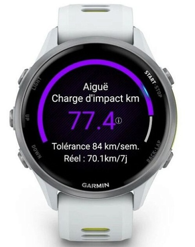 Умные часы Garmin Forerunner 970 Titanium Whitestone/Translucent Amp Yellow (010-02969-11) фото 6