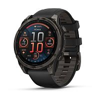 Часы Garmin  Fenix 8 47mm Amoled Sapphire Titanium Carbon Gray 010-02904-21