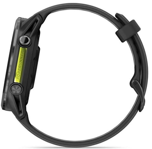 Умные часы Garmin Forerunner 970 Carbon Gray DLC Titanium with Black Case and Black/Translucent Whitestone Band (010-02969-10) фото 2